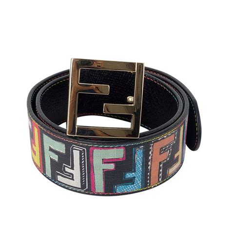 fendi big belt|fendi belt colorful.